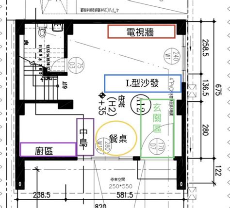 田字型格局規劃